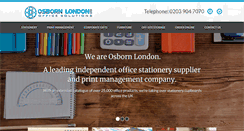 Desktop Screenshot of osbornlondon.co.uk